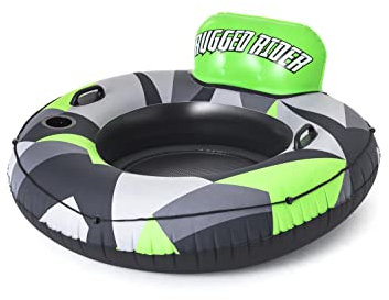 Bestway 43280 Salvagente Poltrona Gonfiabile Rugged Rider, 1 Posto