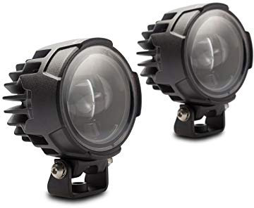SW-Motech EVO Nebelscheinwerfer-Kit - Schwarz. Kawasaki Versys 650 (10-14).