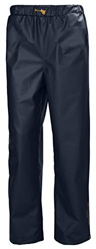 Helly Hansen Workwear Men's Gale Waterproof Rain Trousers, Navy, 2XL