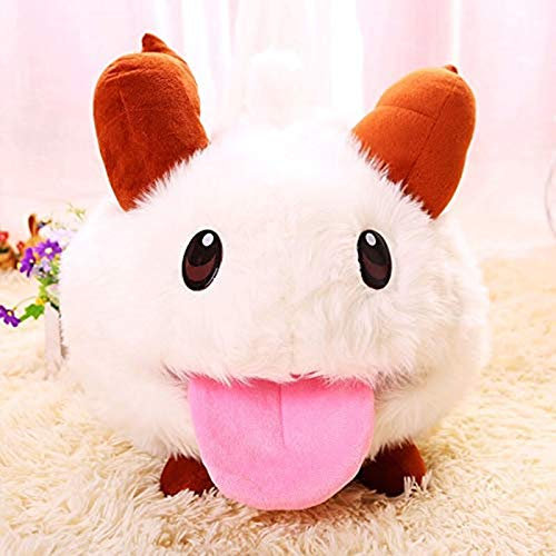 LYH2019 Poro Plüschtier Poro Plüschpuppe super süß weich und flauschig Spielcharakter Spielzeug Kinder Familie Interaktion 30cm