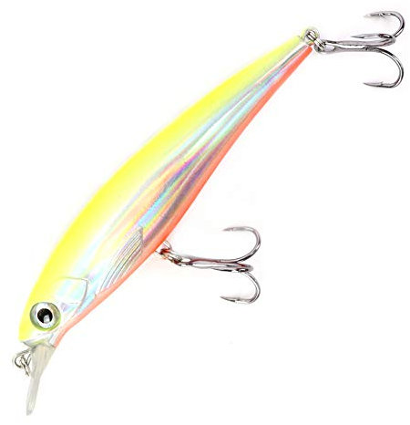 Major Fish Zander Wobbler Hecht Barsch Hardbait Flachläufer 10 cm Metallic Gelb Orange