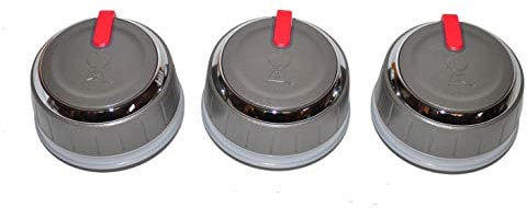 Weber 66753 3pk Control Knobs for Genesis II LX Series Grills