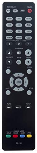 RC-1184 Fernbedienung Ersetzen für Denon AV Receiver AVR-X3000 AVRX3000