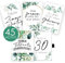 cozy racoon 45 Meilensteinkarten für die Schwangerschaft in Eukalyptus Design mit hochwertiger Geschenkbox I Persönliches Geschenk-Set für Schwangere I Schwangerschaftstagebuch