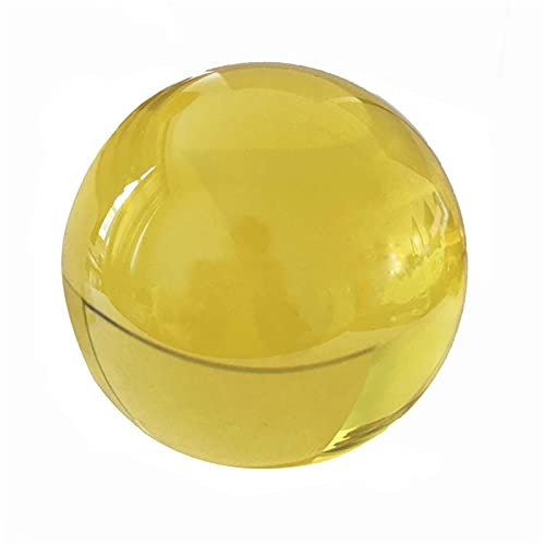 WXJ Boule de Verre en Cristal de Lustre de Couleur, Ballon à Boule à Boule de lentille pour la Photographie de sphère, décoration Maison décorative (Color : Topaz, Size : 50mm)