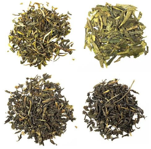 Schrader | Grüntee | Probierset | Bio | loser Grüner Tee | 4 x 100g