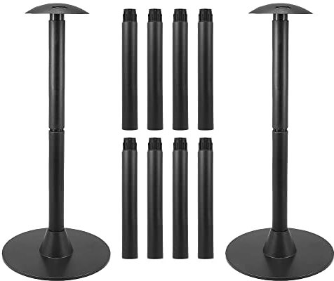 X AUTOHAUX Lot de 2 poteaux de Support de bâche de Bateau réglables en Hauteur de 30,5 cm à 137,2 cm