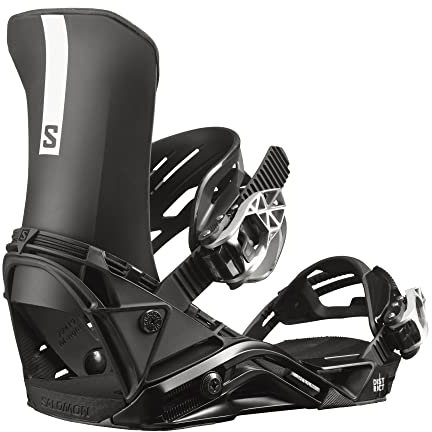 Salomon District Snowboard Bindings L41776000 Herren Modell 2022-23, M, Schwarz