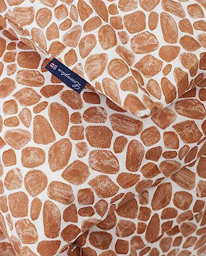 Lexington Bettwäsche 150 x 220 + 50 x 90 cm Giraffe beige weiß Bedruckt