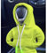 EHOTER Auto Schaltknauf Hoodie Shifter Überzug Kreative Gangschaltung Schalthebel Hoodie Abdeckung Universal Staubdicht Schutz Sweatshirt Schaltknauf Hoodie Car Gear Shift Cover (Grün)