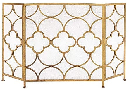 Parascintille pieghevole per caminetto/stufe/griglie, rete di sicurezza per animali domestici, per fuochi all'aperto/fuochi a gas/bruciatori a legna