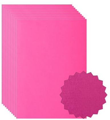 ASENME Strukturiertes Papier, A4-Format – 250 Gramm Textura (Fuchsie, A4 / 15 Einheiten)