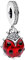Doyafer 925 Sterling Silber Tier Anhänger Charm Anhänger Charms Set Siebenstern-Marienkäfer für Frauen-Armband-Halskette Geschenk