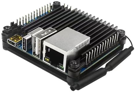 Aluminium Alloy Enclosure Case for Orange Pi Zero 3, Passive Cooling Heat Sink Development Board Shell with Precise Cutouts