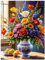 Xobers art Diamond Painting Adulte Fleur, Diamant Painting Fleur, Peinture Diamant Adulte Fruits et Fleurs, Diamond Painting pour Décoration Maison et Cadeau 30x40cm