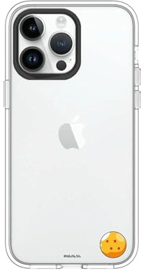 RhinoShield Clear Hülle für iPhone 14 Pro Max | Z Dragon Ball Z Anti-Vergilbung, transparent, hohe Klarheit, stoßfest, Fallschutz nach Militärstandard