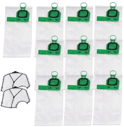 Staubbeutel-Motorschutzfilter, kompatibel mit Folletto Vorwerk Kobold VK140 VK150 Zubehör