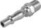 Dunnet Tools 1/4 Inch Quick Release Air Line Connector | Heavy Duty Male BSP Fitting for Air Compressor, Pneumatic Tools, Quick Connect Coupling, Airbrush & Tool Accessories (Pack of 5)