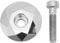 cardyven Headset Top Cap, Bicycle Aluminum Alloy Bicycle Headset Cap Eject Button Loose Stem Top Cap Mountain Bike Headset Stem Top Cover with Bolts for Road Bike (Silver)