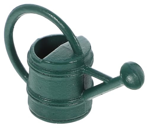 Yardwe Petite Bouilloire Arrosoir Miniature Décoratif pour Maison De Poupée Pot De Fleurs Mini pour Jardin Miniature