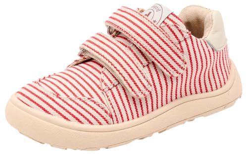 Bisgaard Unisex Kinder Barefoot Skipper Sneaker, Rot, 21 EU Weit