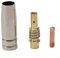 15AK Per MIG Saldatore Accessori 3pcs Punte Di Contatto E Ugelli Per Prestazioni Ottimali (1.0MM)