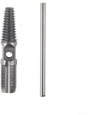 Solaughguy Outil de réparation de tuyaux d'eau, ensemble d'extracteurs de vis 2 en 1 pour boulons endommagés et fils cassés, extracteur de tuyaux en acier au carbone avec extrémité de réparation de