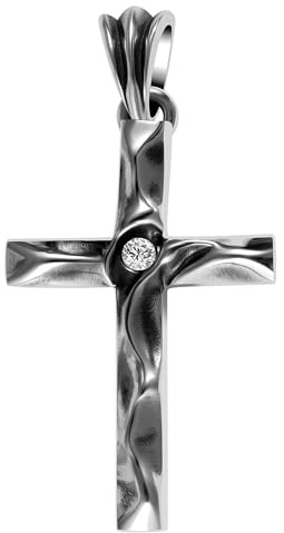 Akzent Anhänger für Damen in 925 Silber, 100% Wasserfest & Hautverträglich
