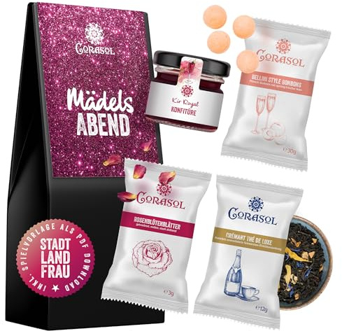 Corasol Feinkost Geschenkset Royal Deluxe - Mädelsabend