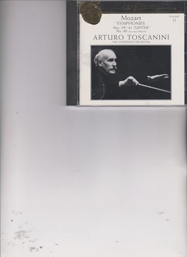 Mozart: Symphonies 39-41 (Arturo Toscanini Collection, Vol. 11)