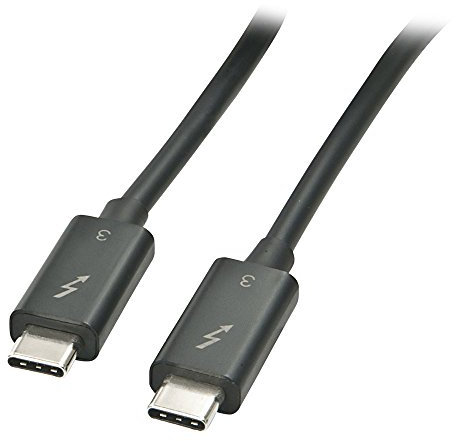Lindy 2m Thunderbolt 3 Cable, Black