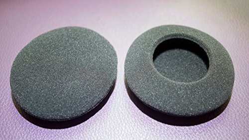 V-MOTA Ohrpolster kompatibel mit Logitech Wireless Headset H600 H609 H340 Kopfhörer, Ersatz-Ohrpolster, Reparaturteile (6,9 cm) (Form Sponge 2 Paar)