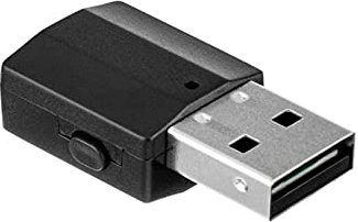 Transmetteur Bluetooth 5.0 Récepteur et Émetteur 2-en-1 Adaptateur Bluetooth sans Fil Double Connexion Jack 3,5mm APTX Faible Latence pour Casque TV PC Ordinateur Tablette Enceinte Voiture (A)