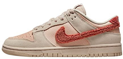 Nike Dunk Low Scarpe Donna, Shimmer/Mars Stone-sanddrift, 40.5 EU