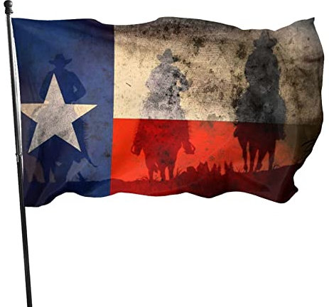 Garten Banner 90X150cm Texas-Flagge Dekoration Fähnchen Personalisierte Flaggen Premium Fahnen Für Drinnen Haus Home