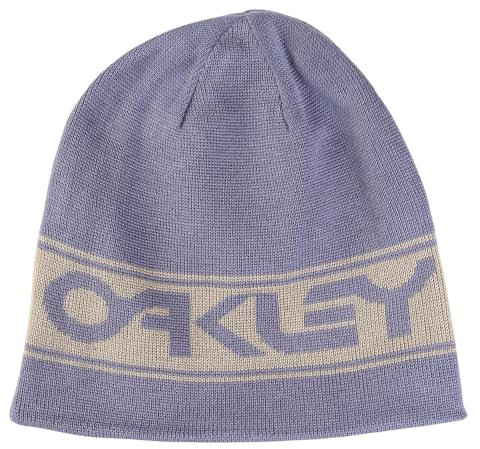 Oakley Herren Thermonuclear Protection Reversible Beanie-Mütze, Lila/Humus, Einheitsgröße