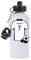 Pickhut Personalised Euro 2024 England Football 600ml White Aluminium Sports Water Bottle | Customised with Name/Number/Text on Jersey Shirt Design | Back to School Gift for Kid | England Home Kit
