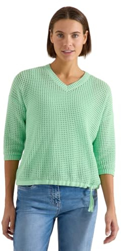 Cecil TOS_Crochet V-Neck