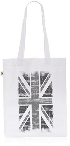 style3 Union Jack Vintage Biobaumwolle Beutel Jutebeutel Tasche Tote Bag Flagge England