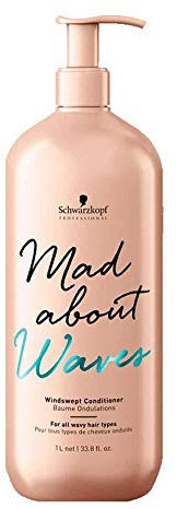 Schwarzkopf Professional Mad About Waves Windswept Conditioner, 1000 ml