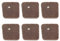 AISEN 6 Stück Luftfilter für STIHL FS 38, FS 45, FS 46, FS 55, KM55 HL45 HS45 FC55 Edger String Trimmer Ersetzt 4140 124 2800