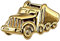 Herrenohrring LKW Truck Gold 333 Stecker Ohrstecher Ohrring für Herren Single