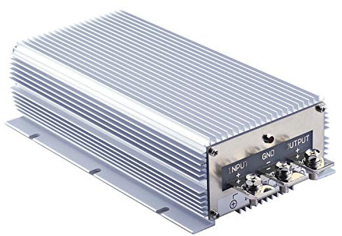 Cllena Convertidor de impulso CC/CC de 12 V a 24 V, 50 A, 1200 W, regulador de voltaje, fuente de alimentación, transformador de voltaje (entrada 10V-16V)