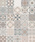 WENKO Fond de hotte Verre, crédence Murs Carreaux Ciment | Hygiènique résistant aux Chocs| Protège Vos Murs des éclaboussures| Nettoyable | Usage Vertical ou Horizontal| 60x70cm | Beige