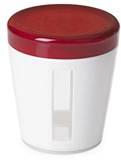 OMADA Barattolo Cucina, Contenitore per Alimenti da 0,75L Salvafreschezza | Contenitore Dispensa con Finestra Trasparente per Pasta o Biscotti, 12x H13,5 cm