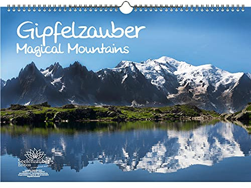 Gipfelzauber DIN A3 - Immerwährender Kalender Berge und Gipfel - Seelenzauber