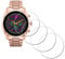 iDaPro Displayschutz Schutzfolie für Michael Kors Gen 6 Bradshaw Damen 6. Generation Touchscreen Smartwatch [4 Stück] Screen Protector Folie 9H Härte Gehärtetes Glas Einfache Installation