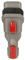vhbw 2-in-1 Kombidüse, Fugendüse Möbelbürste kompatibel mit Dyson Gen5, SV10, SV12, V10, Gen5detect, SV11, SV14 Staubsauger - 7,7cm