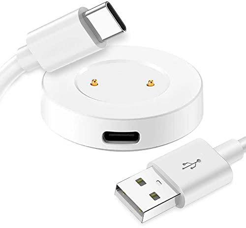 OcioDual Cavo USB da 80 cm + Base di Ricarica a 2 Pin, Compatibile con Huawei Watch GT/2/2E Compatibile con Honor Watch Dream, Watch Magic/2, Caricatore Magnetico