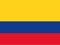 Blechschild 30 x 20 cm National Flagge: Kolumbiens Flag of Colombia - DekoNo7